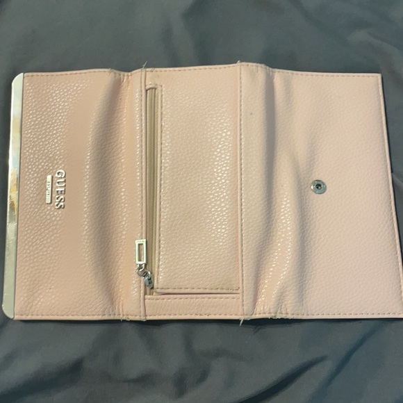 Guess Pink Trifold Wallet - Picture 6 of 6